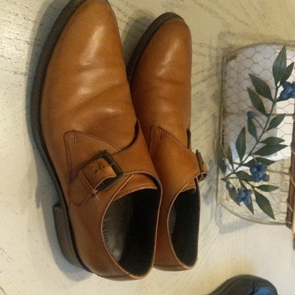 Cole Haan Tan Leather Oxfords Classic Design